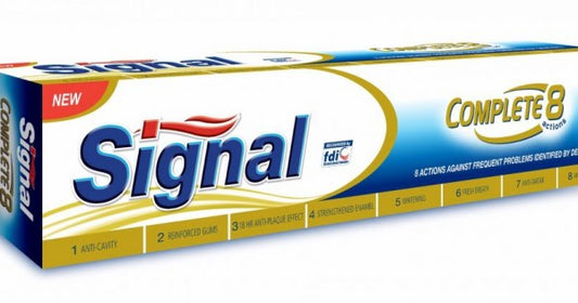 SIGNAL COMPLETE 8 ACTIONS WHITE 75ML OFF15