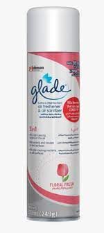 GLADE 3IN1 FRESHENER&SANITIZER FLORAL FRESH 300ML