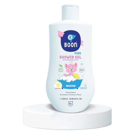 جل استحمام للأطفال بنكهة الموز من بون، 500 مل