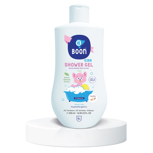جل استحمام للأطفال بنكهة الفانيليا من بون، 500 مل