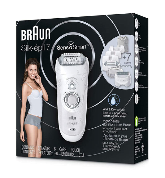 BRAUN BEAUTY SET 7 LEG&BODY&FACE 7880 ازالة شعر