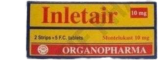 Inletair 10 Mg 10 Tab