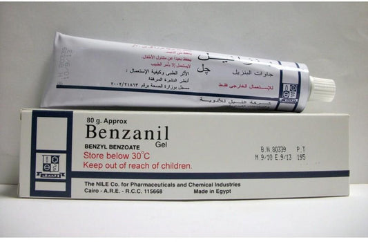BENZANIL EMULGEL 80GM