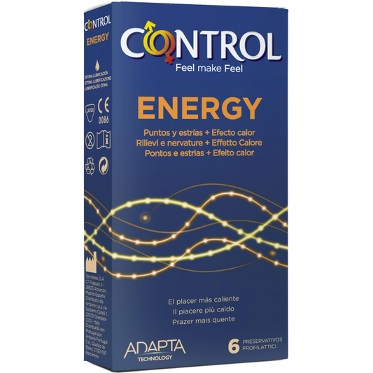 CONTROL ENERGY 6 CONDOMS