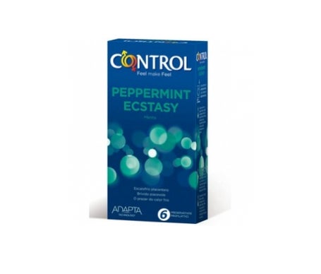 CONTROL PEPPERMINT ECSTASY 6 CONDOMS