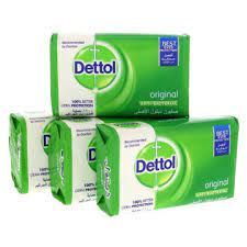 DETTOL SOAP ORIGINAL 165G 4PC خصم2جنيه