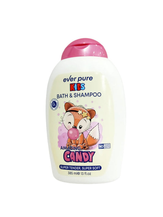 EVER PURE KIDS BATH&SHAMPOO CANDY 385ML