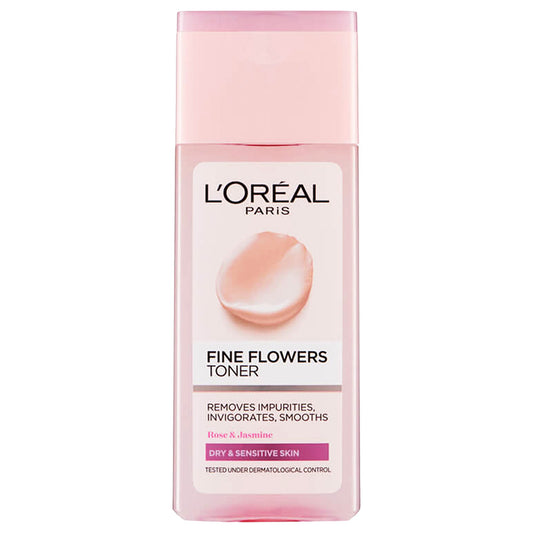 LOREAL FINE TONER REMOVES IMPURITIES 200ML