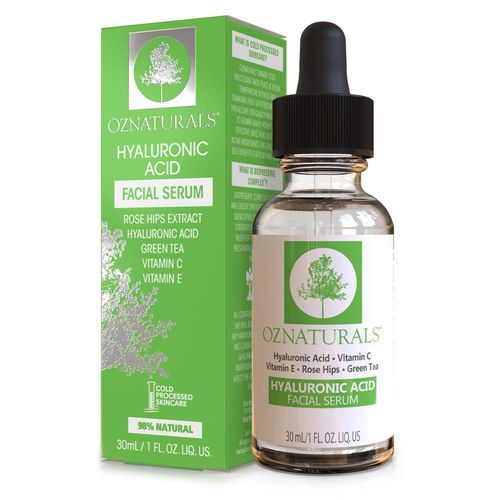 OZ NATURALS HYALURONIC ACID SERUM 30ML