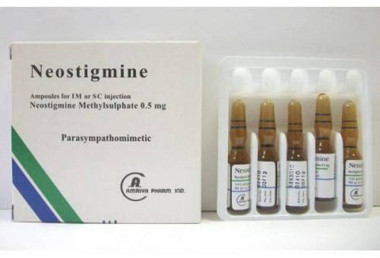 نيوستيجمين 0.5 ملغ 5 أمبولات 1 مل