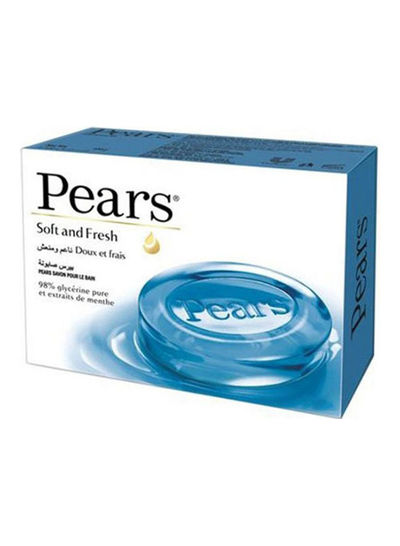 Pears Soap Soft And Fresh 125G ازرق عرض 17ج