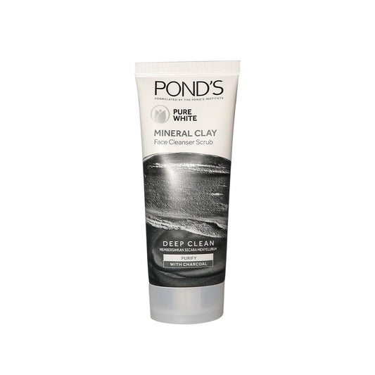 Ponds Pure White Mineral Clay Scrub 90G