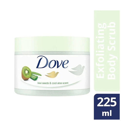 DOVE BODY SCRUB KIWI SEEDS&COOL ALOE 225ML