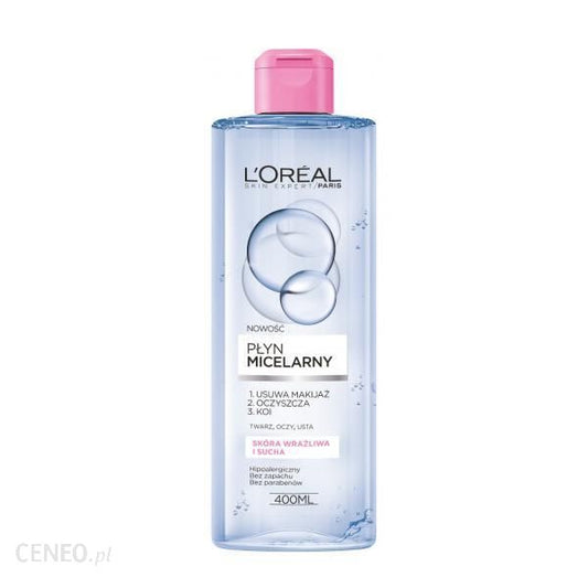 LOREAL PLYN MICELARNY DRY SENSITIVE 400ML