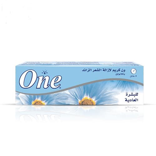 ONE HAIR REMOVING CREAM (NORMAL) 90GM وفري1.5ج