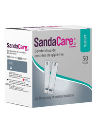 SANDA CARE ADURA شرائط قياس السكر بالدم