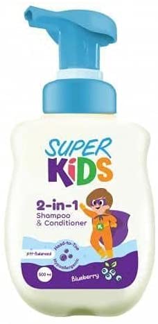 SUPER KIDS SHA&COND 2IN1 BLUEBERRY 500ML