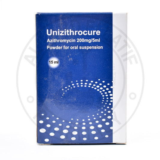 Unizithrocure 200Mg/5Ml Pd. For Oral Susp 15Ml