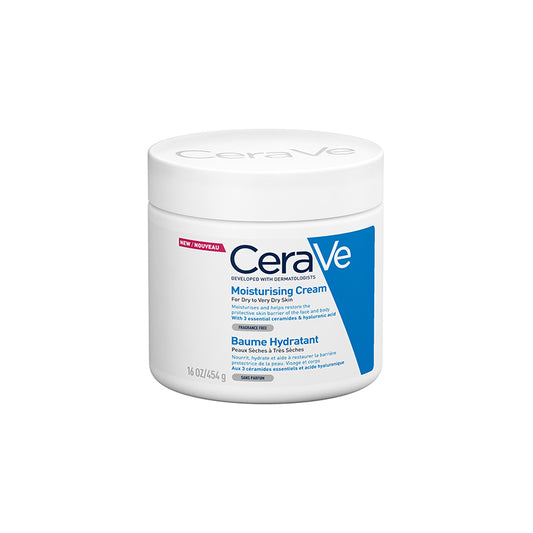 CERAVE MOIST CREAM BAUME HYDRATANT V.DRY 454G