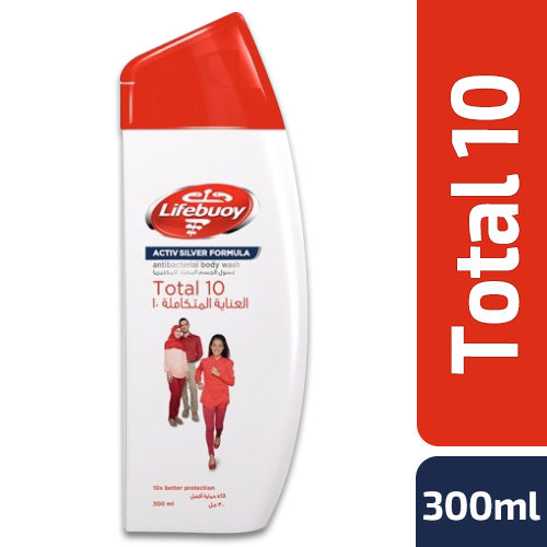 جل استحمام لايف بوي توتال 10 300 مل خصم 15