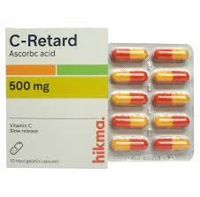 C -RETARD 500MG 10CAP
