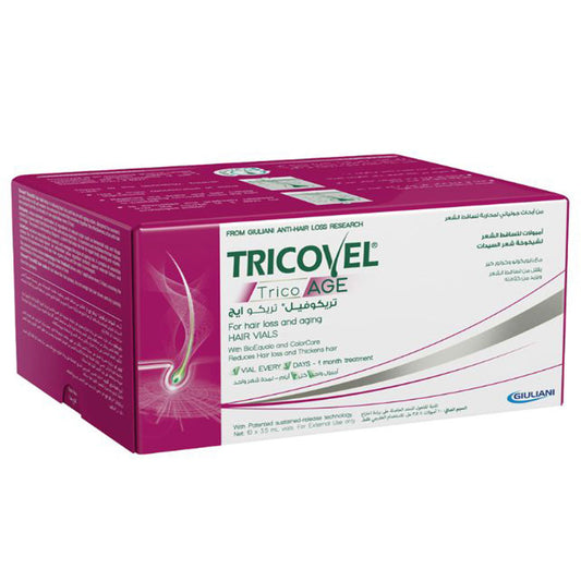 قوارير تريكوفيل تريكو للأعمار من 45 عامًا فما فوق، 10 أمبولات