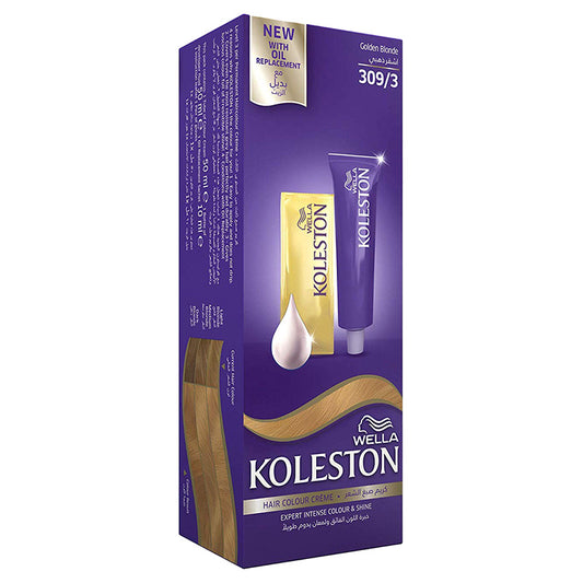 Koleston Semi Kit Color Creme 309/3 Golden Blonde