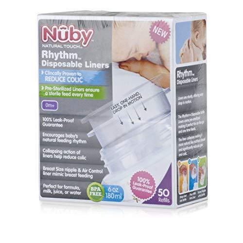 NUBY NATURAL TOUCH RHYTHM 180ML67744 غيارات بيبرون