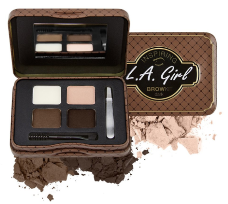 لوحة LA Girl Browkit للحواجب داكنة ومحددة Ges343