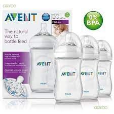 AVENT NATURAL 1M+ 3 BIBERON 260ML SCF693/37