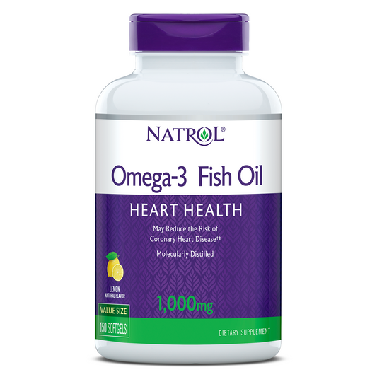 Natrol Omega 3 Fish Oil 1000Mg 150Cap