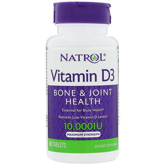 Natrol Vitamin D3 10000Iu 60Tab