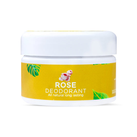مزيل عرق برائحة الورد الأفريقي الخام 120 جرام