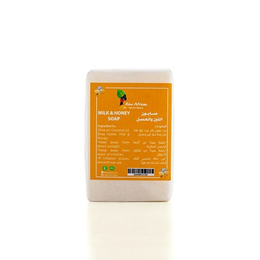 RAW AFRICAN MILK & HONEY SOAP
