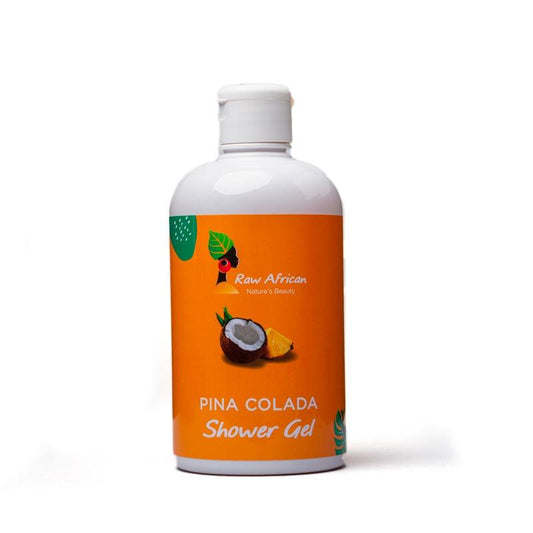 جل الاستحمام الخام الأفريقي بنكهة بينا كولادا 500 مل