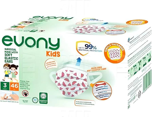 EVONY FACE MASK 46 PCS (مغلفة)