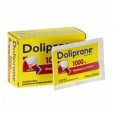 DOLIPRANE 1 GM 8 SACHET