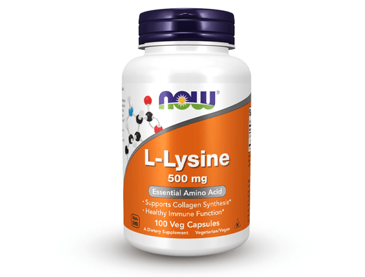NOW L-LYSINE 500 MG 100CAP