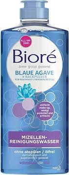 BIORE BLAUE AGAVE MIZELLEN REINIGUNGSWASSER 300ML