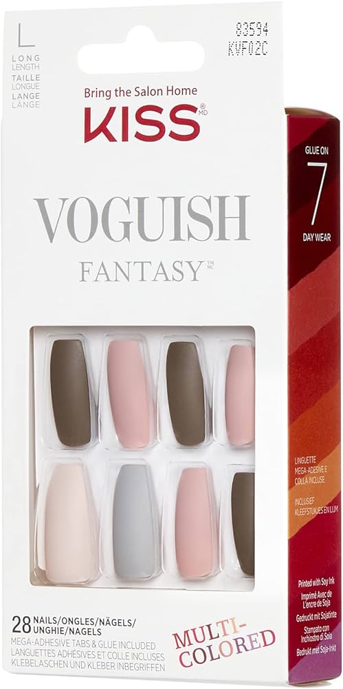 أظافر KISS VOGUISH FANTASY 28 KVF02C (5946)