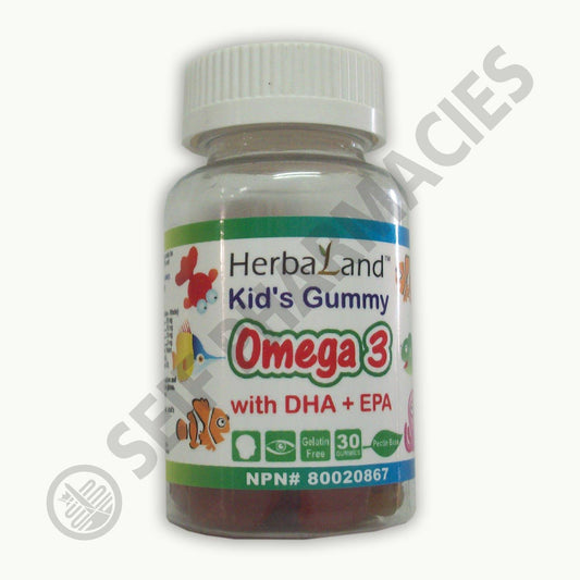 Herbaland Kids Gummy Omega 3 30Gummes