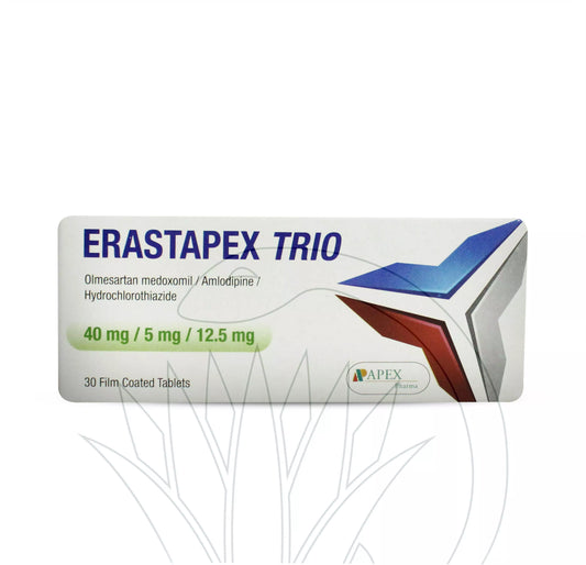 ERASTAPEX TRIO 40MG /5MG /12.MG 30 TAB