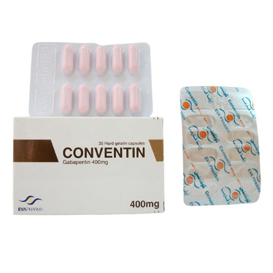 CONVENTIN 400 MG 30CAP