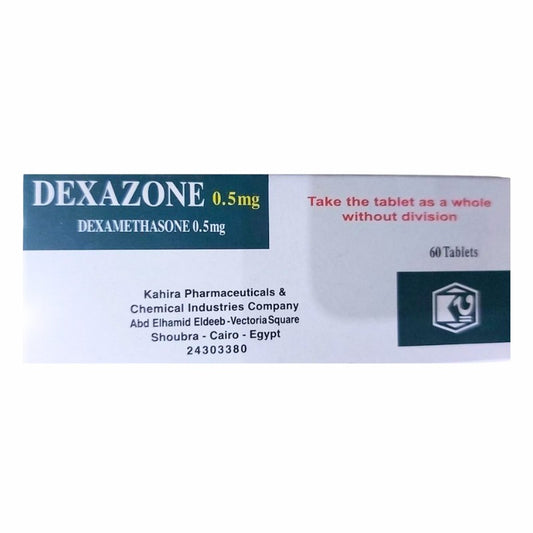 DEXAZONE 0.5 MG 60TAB