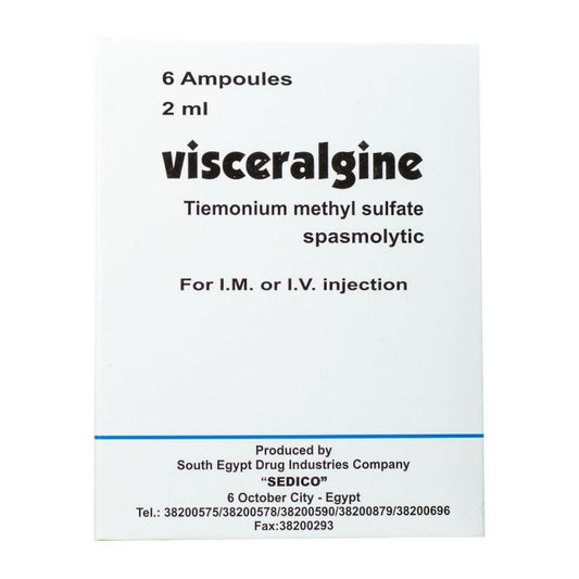 VISCERALGINE 6 AMP 2 ML