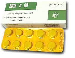 RUTA C 60MG 20TAB