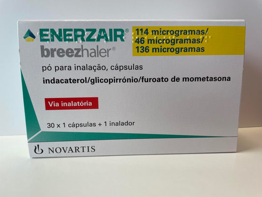 ENERZAIR BREEZHALER 30 INH.CAP+ INHALER
