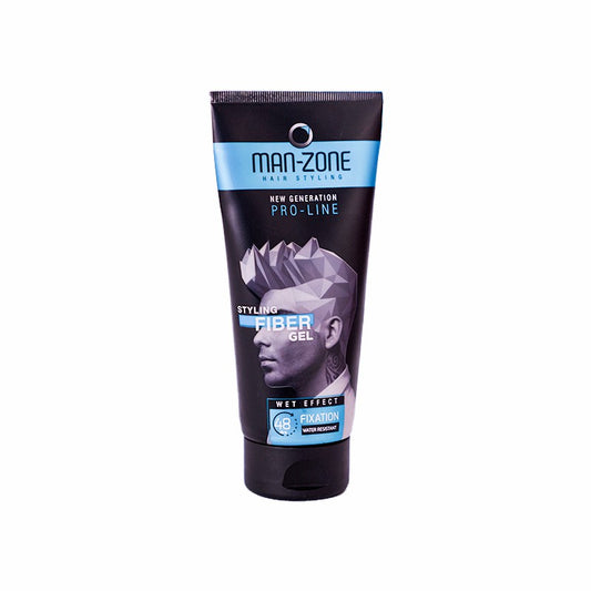 MAN ZONE STYLING FIBER GEL (WET EFFECT) 175ML