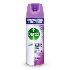 DETTOL DISNFECTANT SPRAY LAVENDER 450 ML