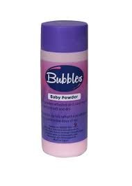 BUBBLES BABY POWDER 100 G بودرة مرطبة للجسم